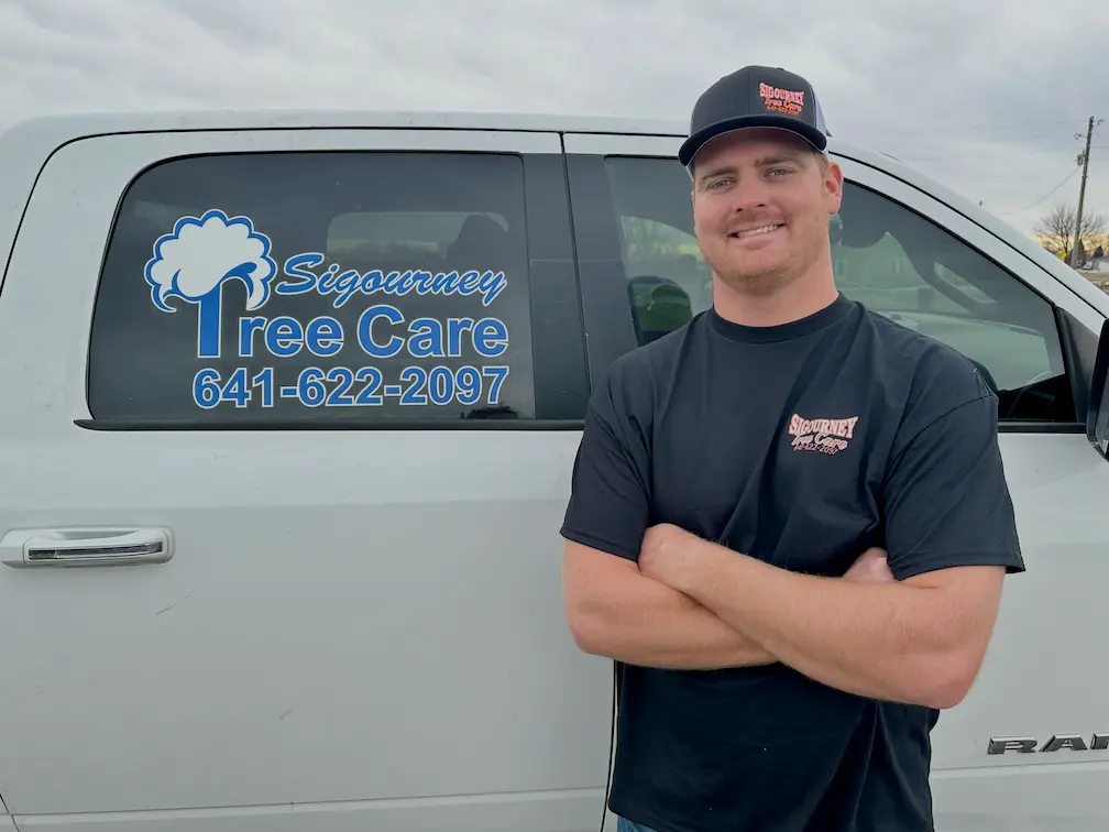 Zeb Webb - Owner Sigourney Treecare