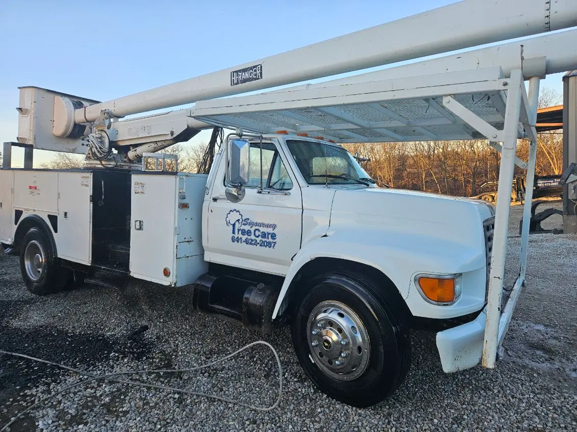 Sigourney Tree Care Boom Truck