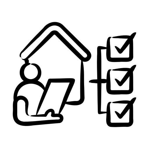 home-and-checklist icon