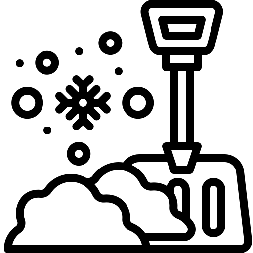snow shovel icon
